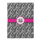 Zebra Print Duvet Cover - Twin XL - Front