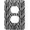 Zebra Print Electric Outlet Plate (Personalized)