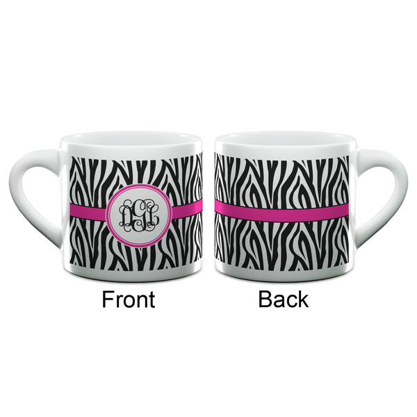 Zebra Print Espresso Cup - 6oz (Double Shot) (APPROVAL)