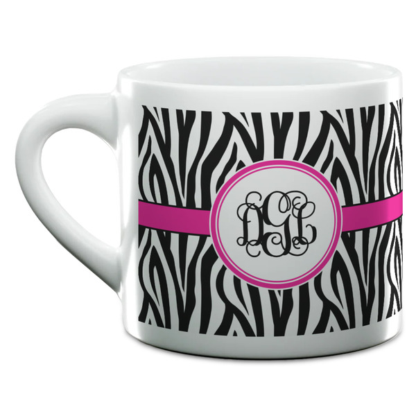 Zebra Print Espresso Cup - 6oz (Double Shot) (MAIN)