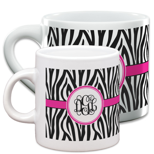 Zebra Print Espresso Mugs - Main Parent