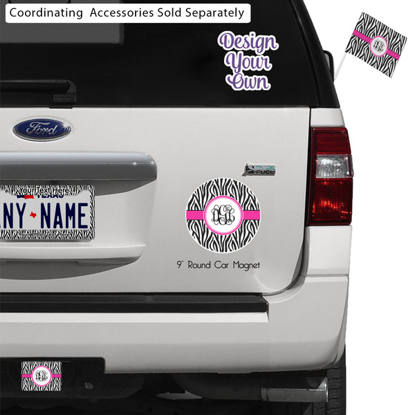 Zebra Print Exterior Car Accessories