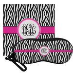 Zebra Print Eyeglass Case & Cloth (Personalized)