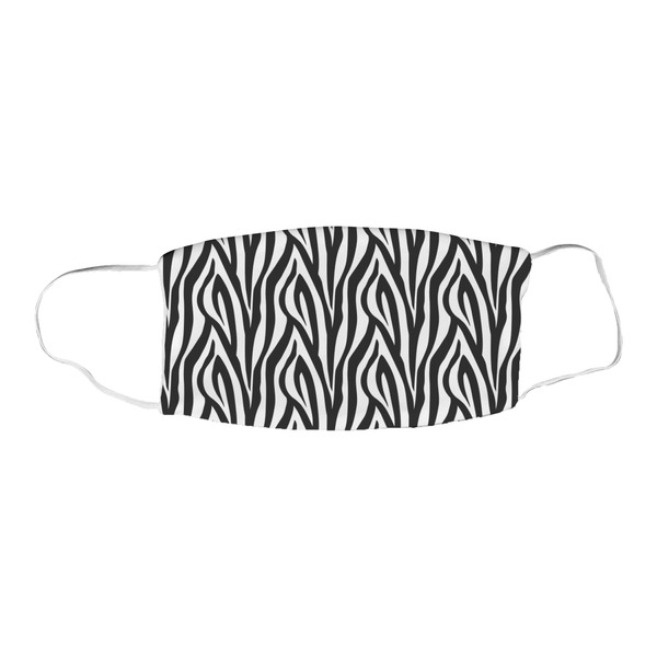 Zebra Print Fabric Face Mask