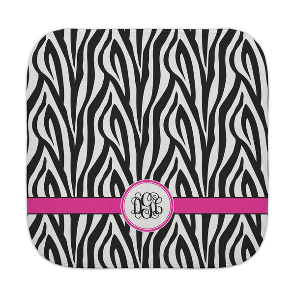 Custom Zebra Print Face Towel (Personalized)