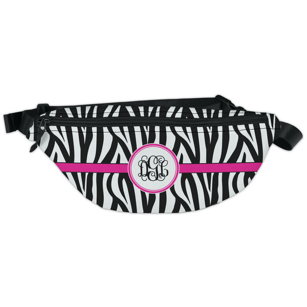 Custom Zebra Print Fanny Pack - Classic Style (Personalized)