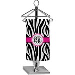 Zebra Print Finger Tip Towel - Full Print (Personalized)