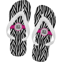 custom printed flip flops