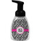 Zebra Print Foam Soap Bottle - Black (Personalized)