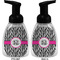 Zebra Print Foam Soap Bottle (Front & Back)