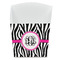 Zebra Print French Fry Favor Boxes (Personalized)