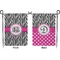Zebra Print Garden Flag - Double Sided Front and Back
