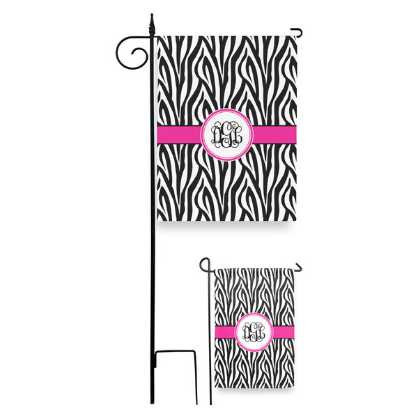 Zebra Print Garden Flag - PARENT/MAIN