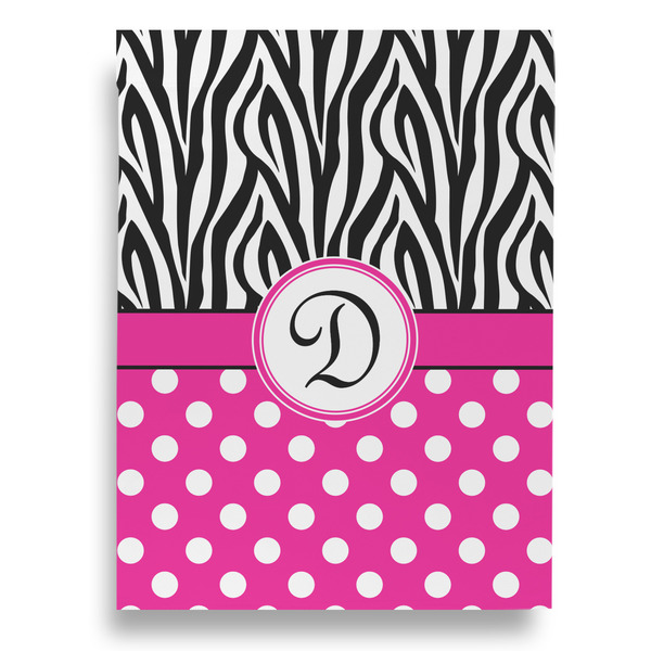 Zebra Print Garden Flags - Large - Double Sided - BACK