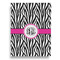 Zebra Print Garden Flags - Large - Single Sided - FRONT