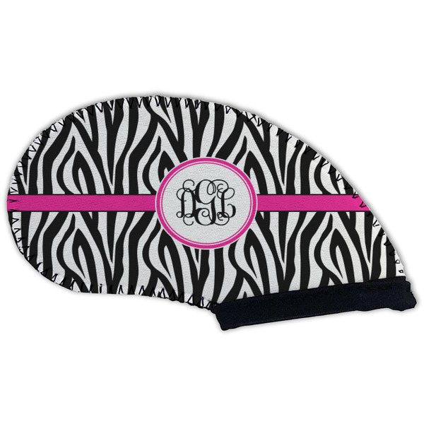 Zebra Print Golf Club Covers - BACK