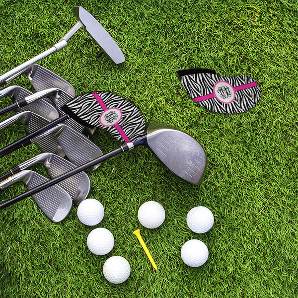 Zebra Print Golf Club Covers - LIFESTYLE