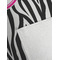 Zebra Print Golf Towel - Detail