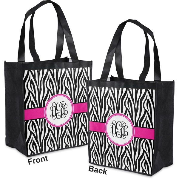 Zebra Print Grocery Bag - Apvl