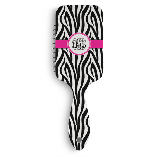 Custom Zebra Print Hair Brushes (Personalized)