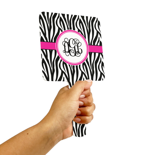 Zebra Print Hand Mirrors - Alt View