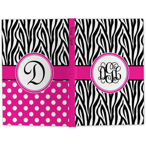 Zebra Print Hard Cover Journal - Apvl