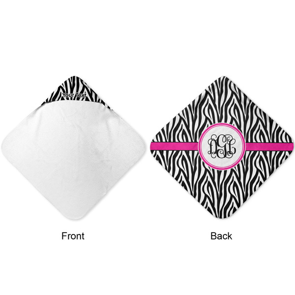 Zebra Print Hooded Baby Towel- Approval