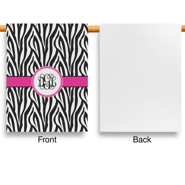 Zebra Print House Flags - Single Sided - APPROVAL
