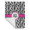 Zebra Print House Flags - Single Sided - FRONT FOLDED