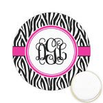 Zebra Print Printed Cookie Topper - 2.15" (Personalized)