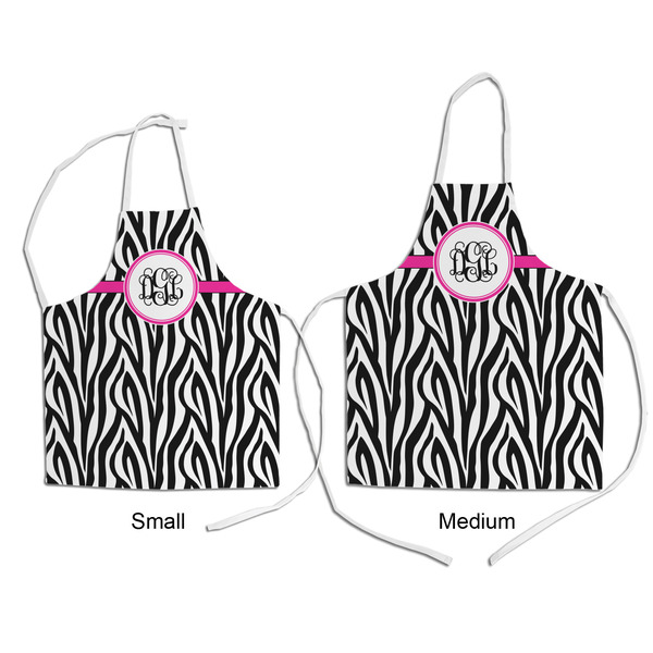 Zebra Print Kid's Aprons - Comparison