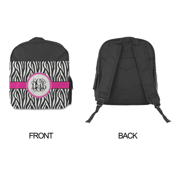 Zebra Print Kid's Backpack - Approval