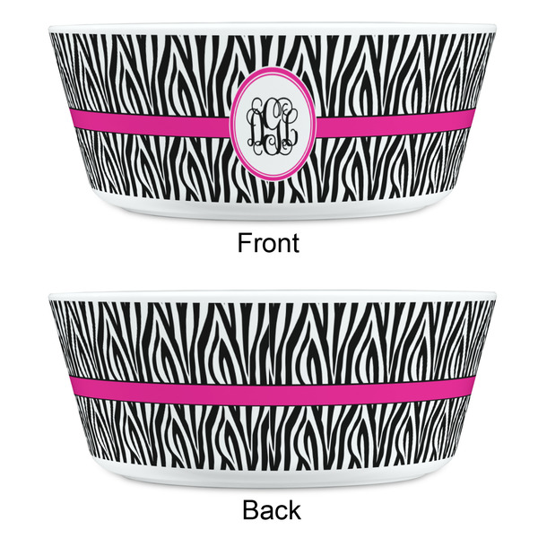 Zebra Print Kids Bowls - APPROVAL
