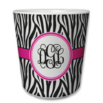 Zebra Print Plastic Tumbler 6oz (Personalized)
