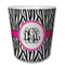 Zebra Print Plastic Tumbler 6oz (Personalized)