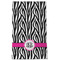 Zebra Print Kitchen Towel - Poly Cotton - Full Front