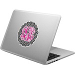 Zebra Print Laptop Decal (Personalized)