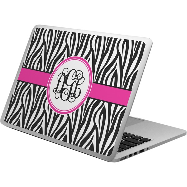 Custom Zebra Print Laptop Skin - Custom Sized (Personalized)