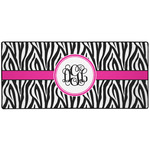 Zebra Print Gaming Mouse Pad (Personalized)