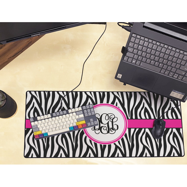 Zebra Print Large Gaming Mats - LIFESTYLE