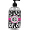 Zebra Print Plastic Soap / Lotion Dispenser (Personalized)