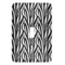 Zebra Print Light Switch Cover (Single Toggle)