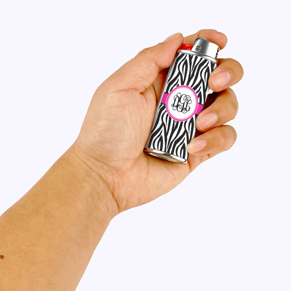 Zebra Print Lighter Case - LIFESTYLE
