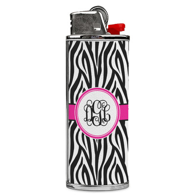 Zebra Print Case for BIC Lighters (Personalized)