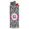 Zebra Print Lighter Case - Front