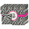 Zebra Print Linen Placemat - MAIN Set of 4 (double sided)