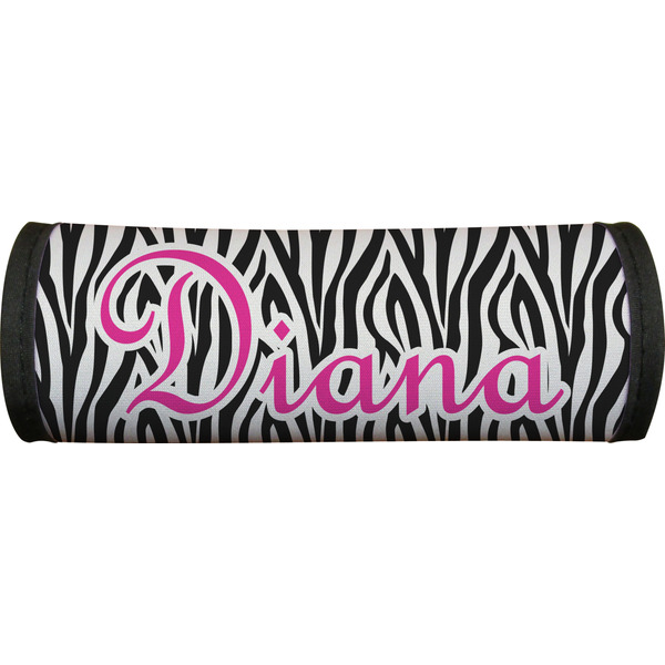 Zebra Print Luggage Handle Wrap