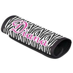 Zebra Print Luggage Handle Cover (Personalized)