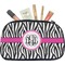 Zebra Print Makeup Bag Medium