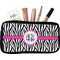 Zebra Print Makeup / Cosmetic Bags (Select Size)